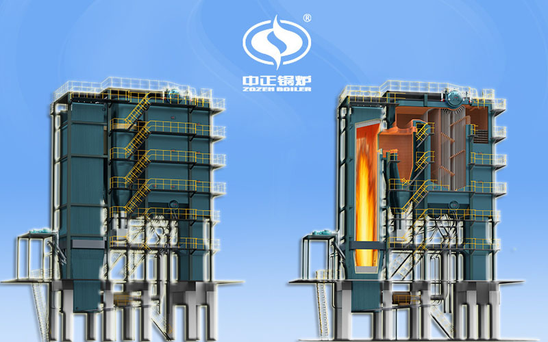 SHX系列循環流化床蒸汽鍋爐
